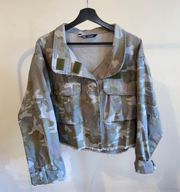 Trafa Cropped Army Jacket