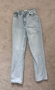 90s Straight Ultra High Rise Abercrombie Jeans