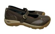 Keen Presidio Mary Jane in Canteen Cornstalk Brown Leather 9