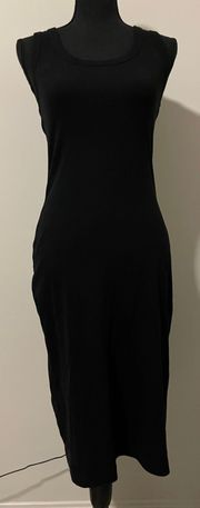 Universal Thread Bodycon Black Maxi Dress 
