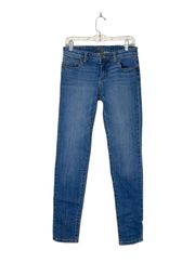 Medium Wash Mid-rise Skinny Jeans