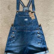 Levi’s Overall Shorts. Brand New With Tags