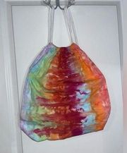 Handmade Tie Dye Drawstring Backpack By Small Business TheTalentedTexan NWOT