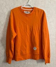 Tory Burch / Tory Sport women's small orange sweatshirt