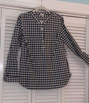 Talbots Plaid Button Down