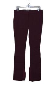 A.L.C. Javier Split Hem Pants in Sangria – Size 8 – NWT