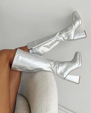 Montgomery Boot Silver