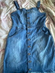 Basic Denim Jean Dress