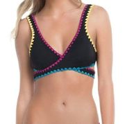 Lucky Brand Night Dreamer Wrap Bikini Top