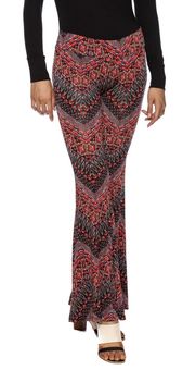 Retro Flare Pattern Pants 