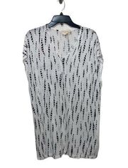 Alice and Olivia Malika Oversized Linen Tee XS