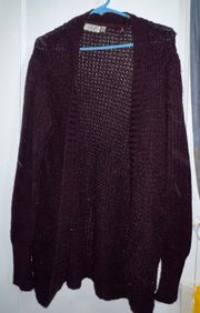 Purple Knitted Shaw