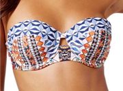 NWT Rachel Rachel Roy Tribal Sands Underwire Bikini Top Size M