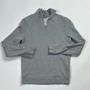 Asos gray half zip pullover