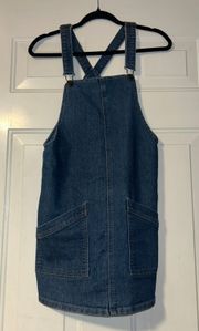 Denim Overall Dress