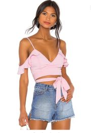 Pink Wrap Top