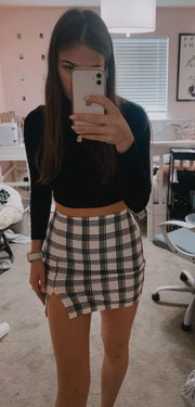 Plaid Skirt