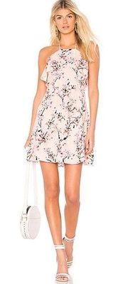 Cupcakes and cashmere Corralyn Floral Halter dress