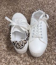 Cheetah Platform Sneakers