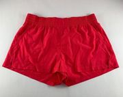 Old Navy  Cosmic Rouge Pink Stretch Tech High Rise Pull On Shorts 2X