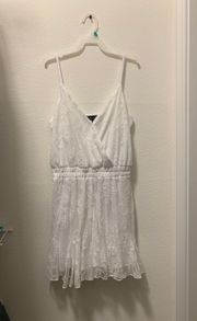 White Lace Romper