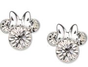Sale 💥NWT Disney sterling silver Minnie Earrings &plate