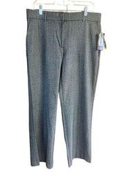 Briggs New York Perfect Fit Waistband Woman’s Dress Pants Sz 14 charcoal, NWT