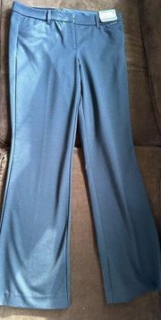 New York & Company Gray Mid Rise Bootcut Stretch Dress Pants SZ 8