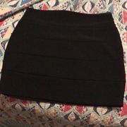 Black Bodycon Skirt