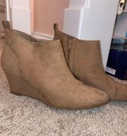 Suede Booties