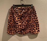 Cheetah Mini Skirt