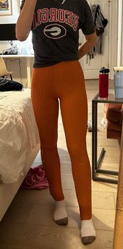 Orange Pants