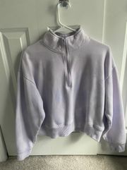 Cropped Half Zip