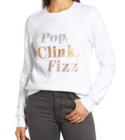 1901 women’s graphic cotton blend sweatshirt Sm