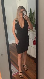 Body Con Black Dress 