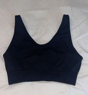 Bo+tee Black Sports Bra