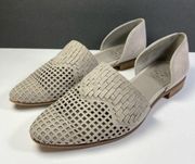 Vince Camuto Women's Reshila Gray Pointed Toe Flats Size 7