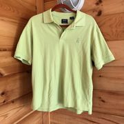 BEAUTIFUL SLIME LIME GREEN COLLARED POLO  TOP