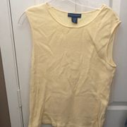 Karen Scott textured tank top medium