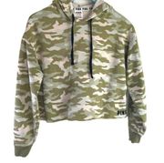 PINK - Victoria's Secret Victoria Secret PINK Camouflage Camo Cropped Hoodie Size XS NWOT Condition