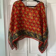 NWT what goes around cropped blouse.  Size M