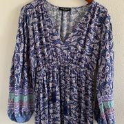 Few Moda New York Boho Cottagecore Dress Trendy Maxi Large