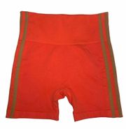 Adidas x IVYPARK High Waist Bike Short in Real Coral