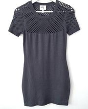 Milly of New York Gray Knit Sweater Dress Size Small