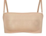 NEW Skims Sheer Sculpt Bandeau Bra in Clay 3X