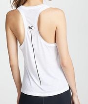 Koral Zyra white muscle tank size XS