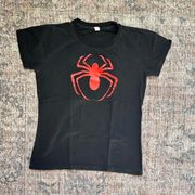 Marvel Black Spider Man T Shirt