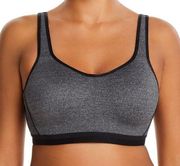 Wacoal Sports Bra Black Gray Size 40E