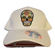 Embroidered Skull Patch Baseball Cap