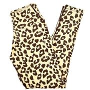 Ryderwear Leopard Cheetah Scrunch Butt Leggings Sz S